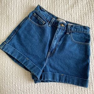 American Apparel High Waisted Shorts